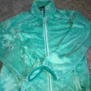North Face, Fleece, Jacket, Mint Green, Kids